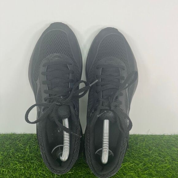 Nike AIR MAX SYSTM Running Shoes Triple Black Youth 6.5Y/ Women’s 8 - Picture 5 of 8